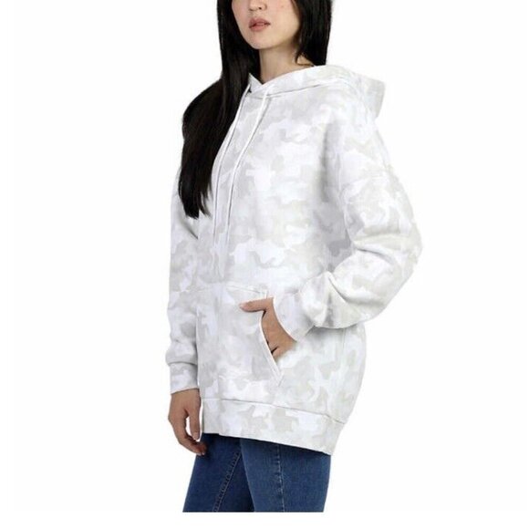 NEW Lazypants Women's Fleece Hoodie | Camo - Picture 3 of 5